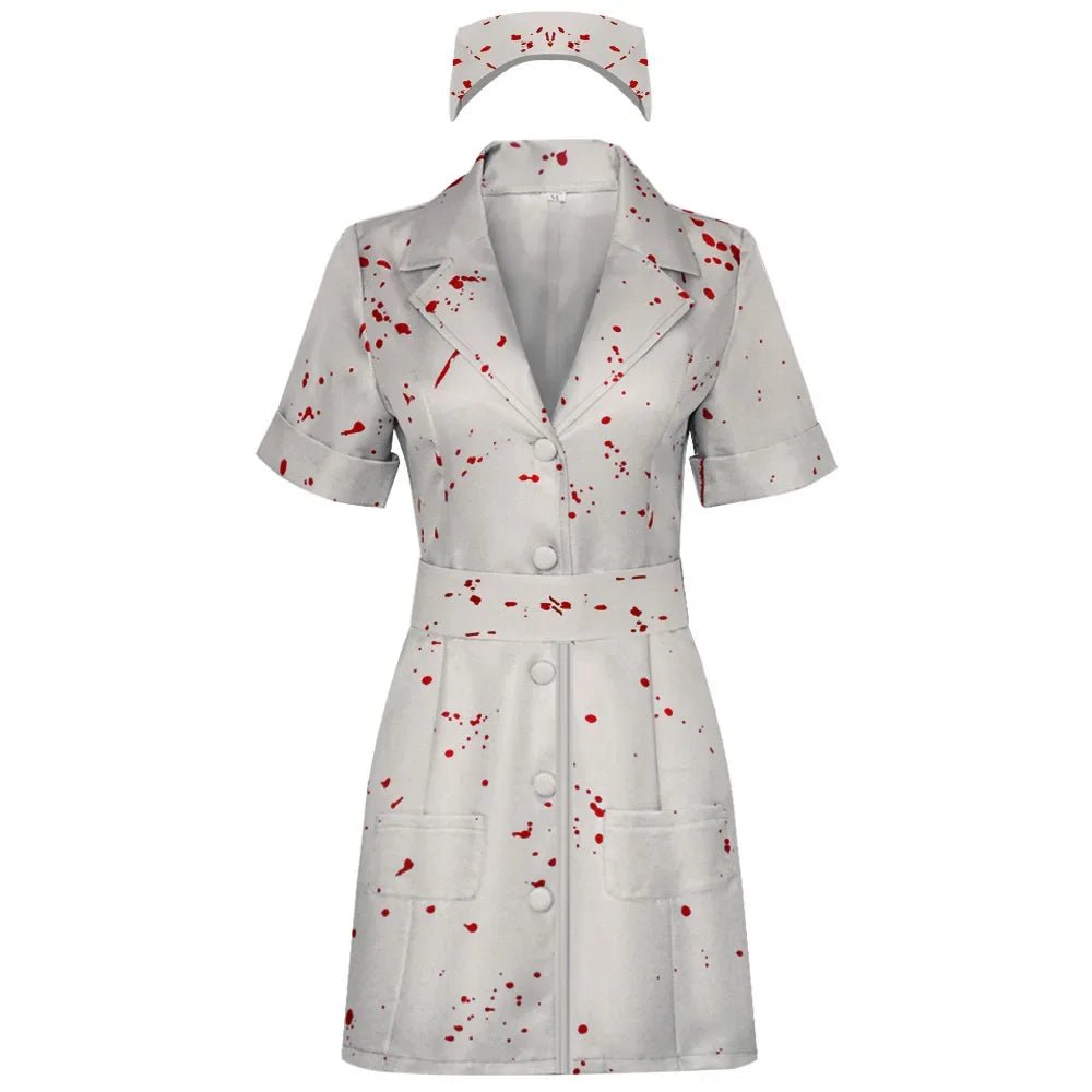 Silent Hill Nurse Bloodstained Costume - Lace & Thornz