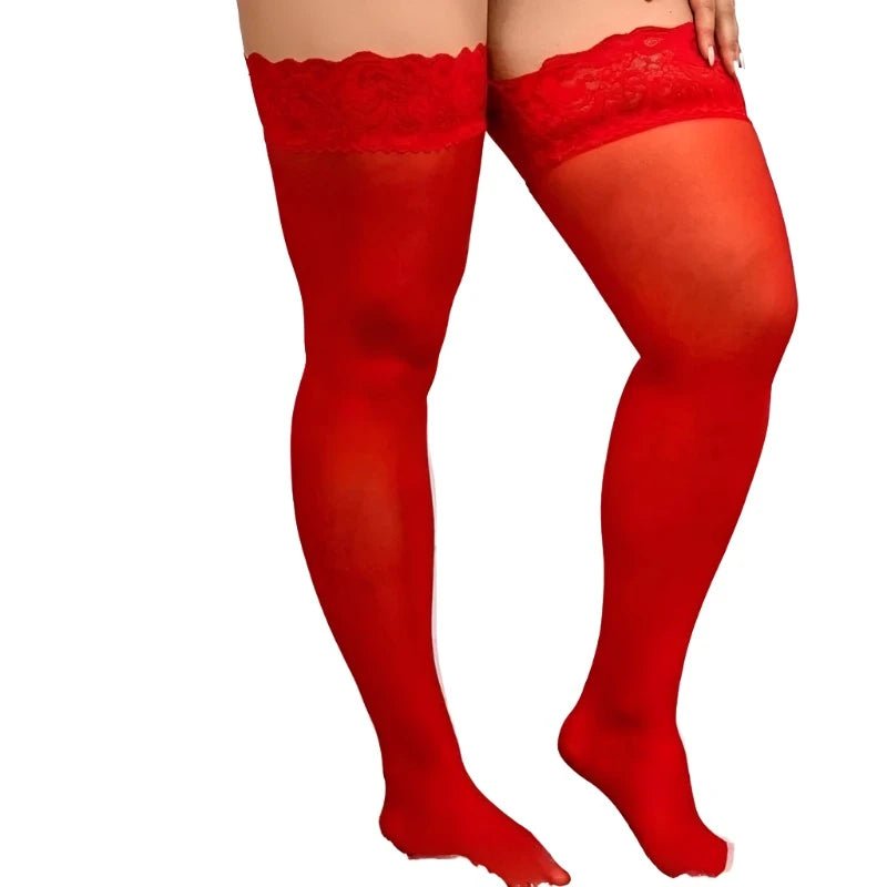 Siren's Snares Stockings - Lace & Thornz