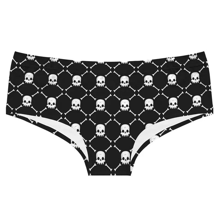 Skull Head Panties - Lace & Thornz