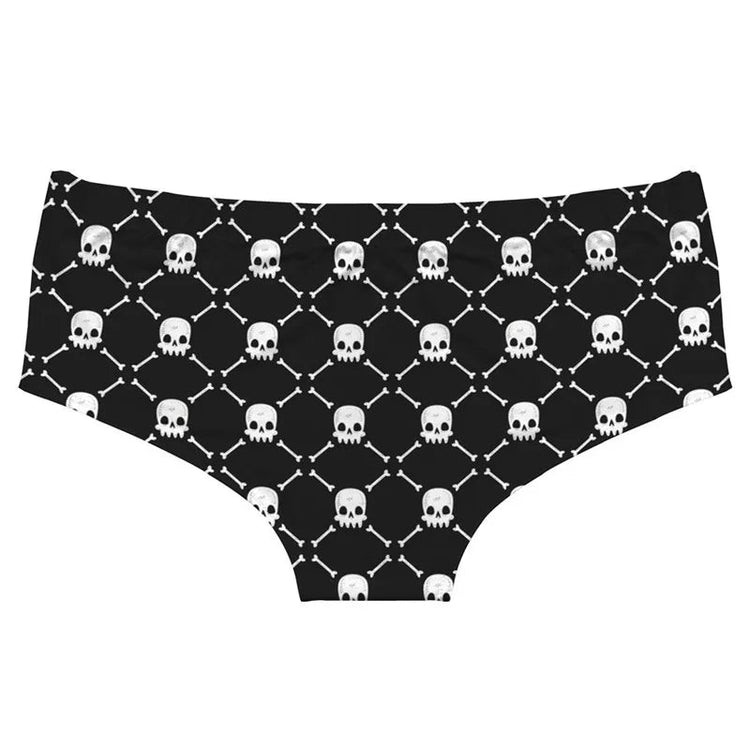 Skull Head Panties - Lace & Thornz