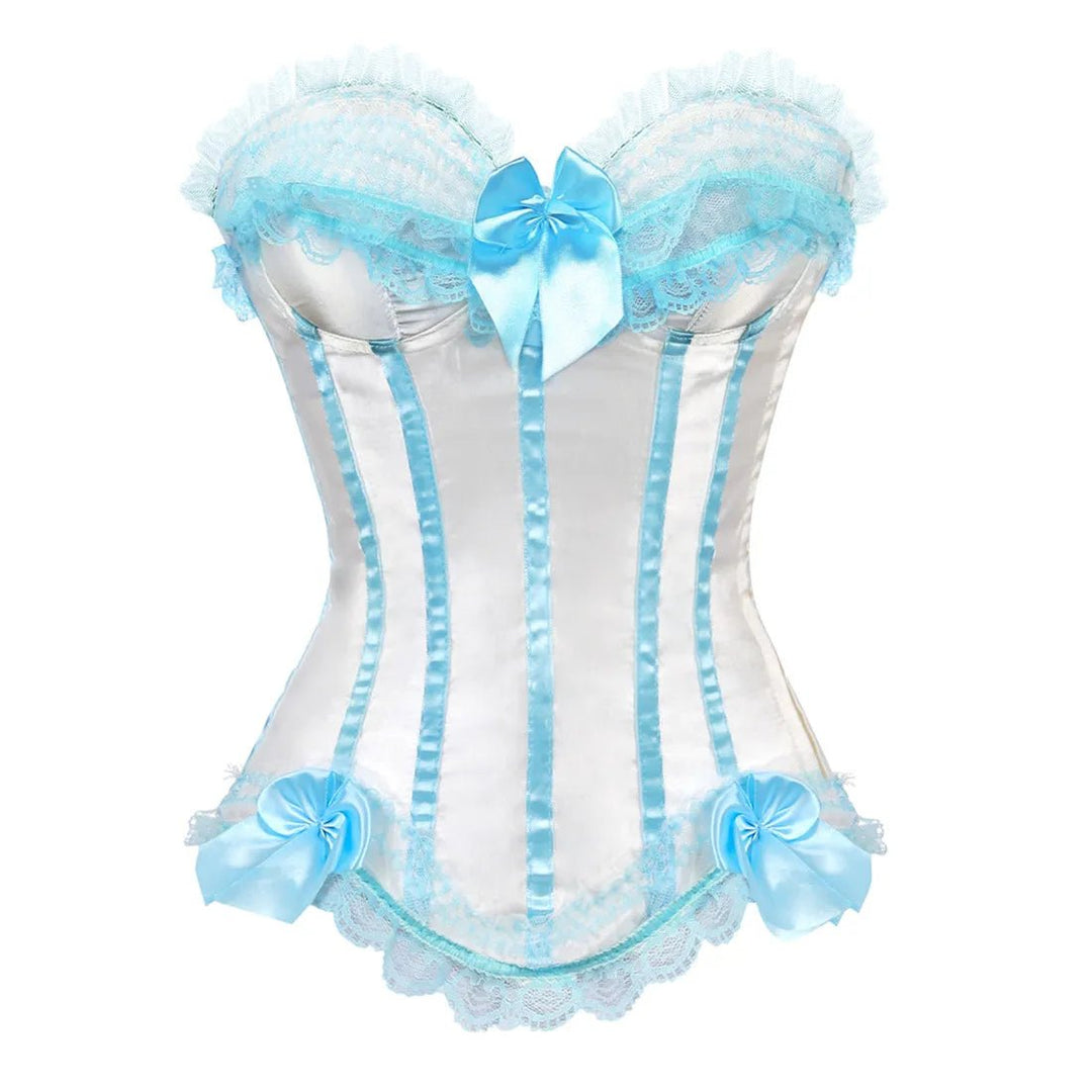 Sky Blue Corset - Lace & Thornz