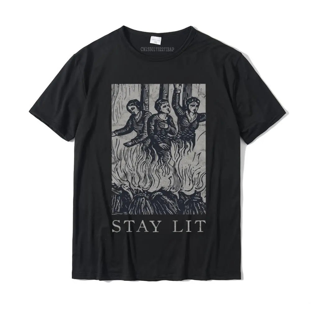 Stay Lit T-Shirt - Lace & Thornz