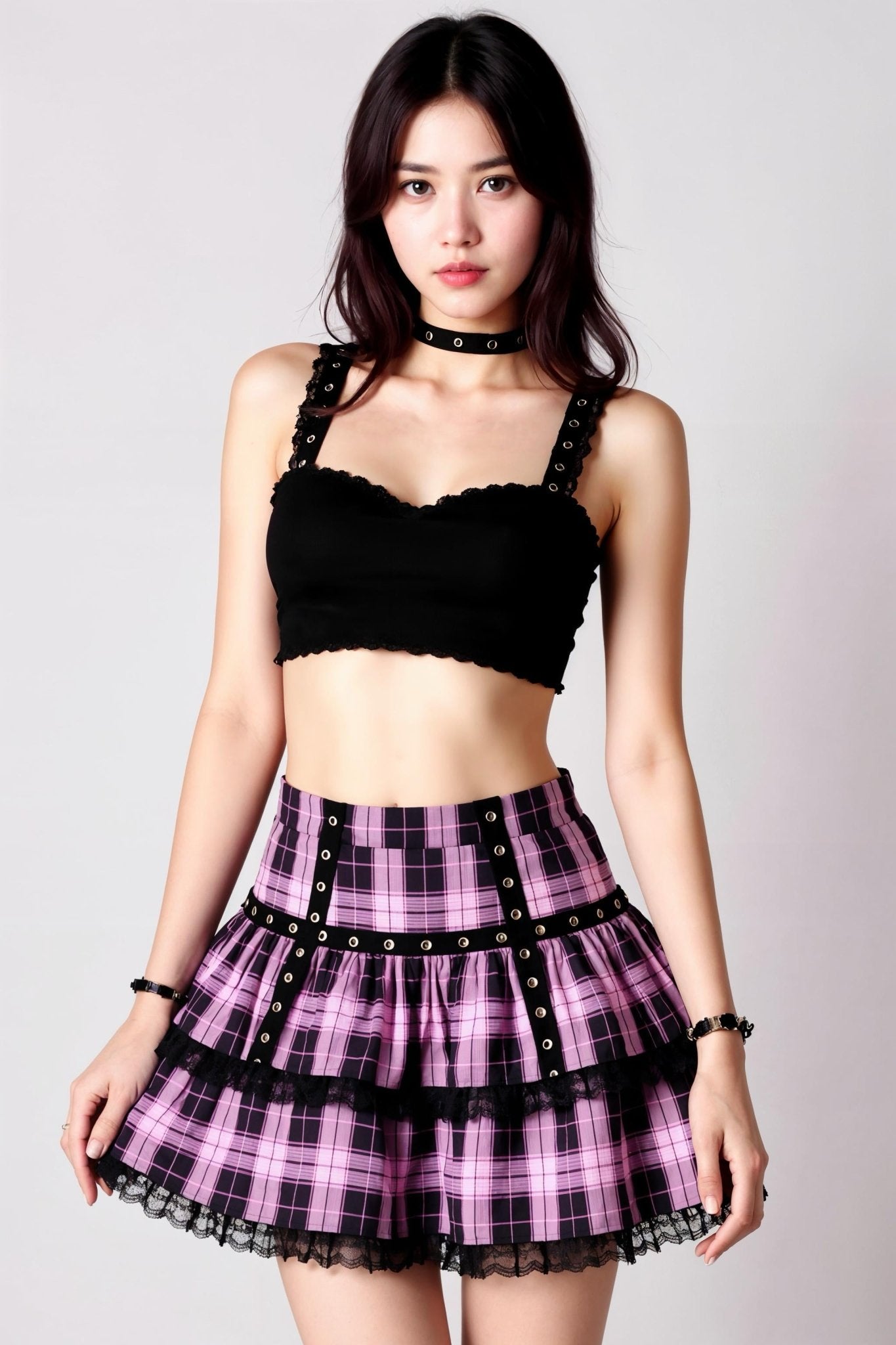 'Tears of a Scene Queen' Skirt - Lace & Thornz