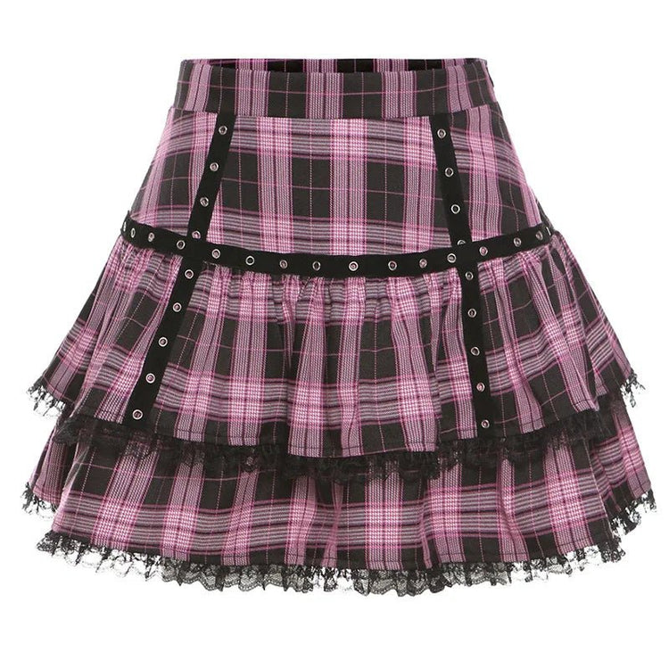 'Tears of a Scene Queen' Skirt - Lace & Thornz