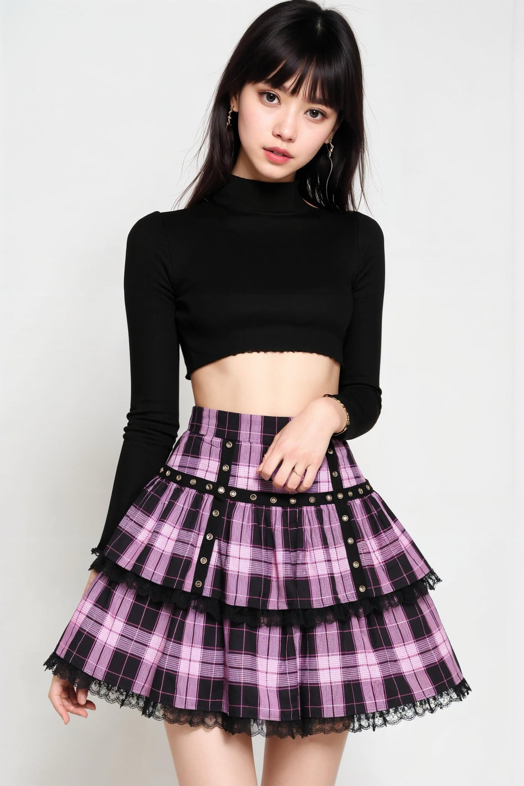 'Tears of a Scene Queen' Skirt - Lace & Thornz