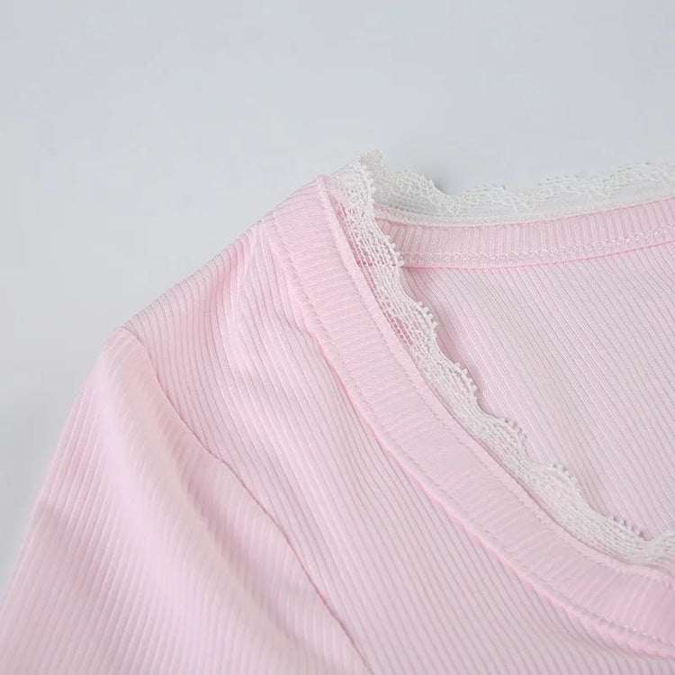 'The Ghost of Pastel Past' Longsleeve - Lace & Thornz