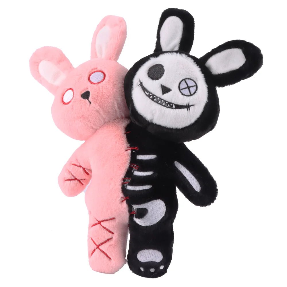 Twice Shy, Never Dead Rabbit Plushie - Lace & Thornz