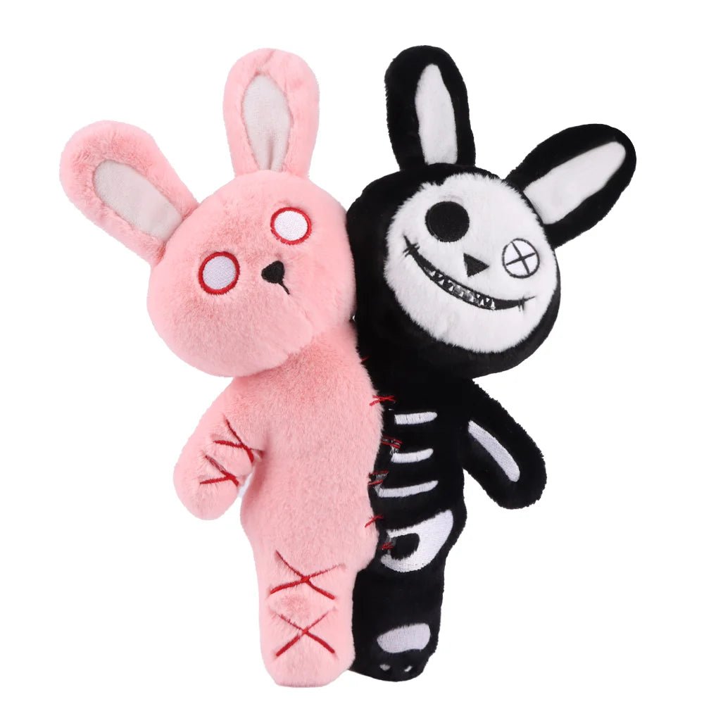 Twice Shy, Never Dead Rabbit Plushie - Lace & Thornz