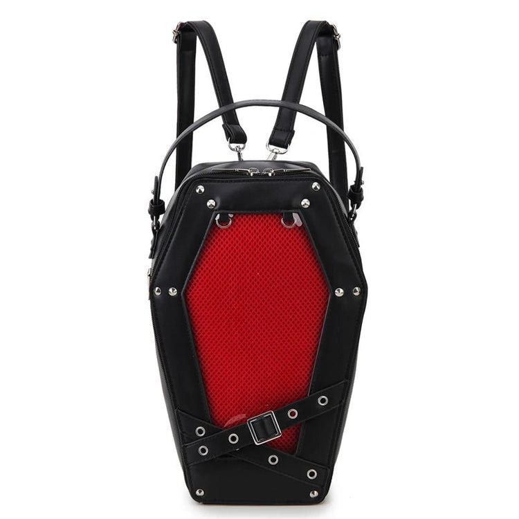 'Undeadly' Coffin Backpack - Lace & Thornz