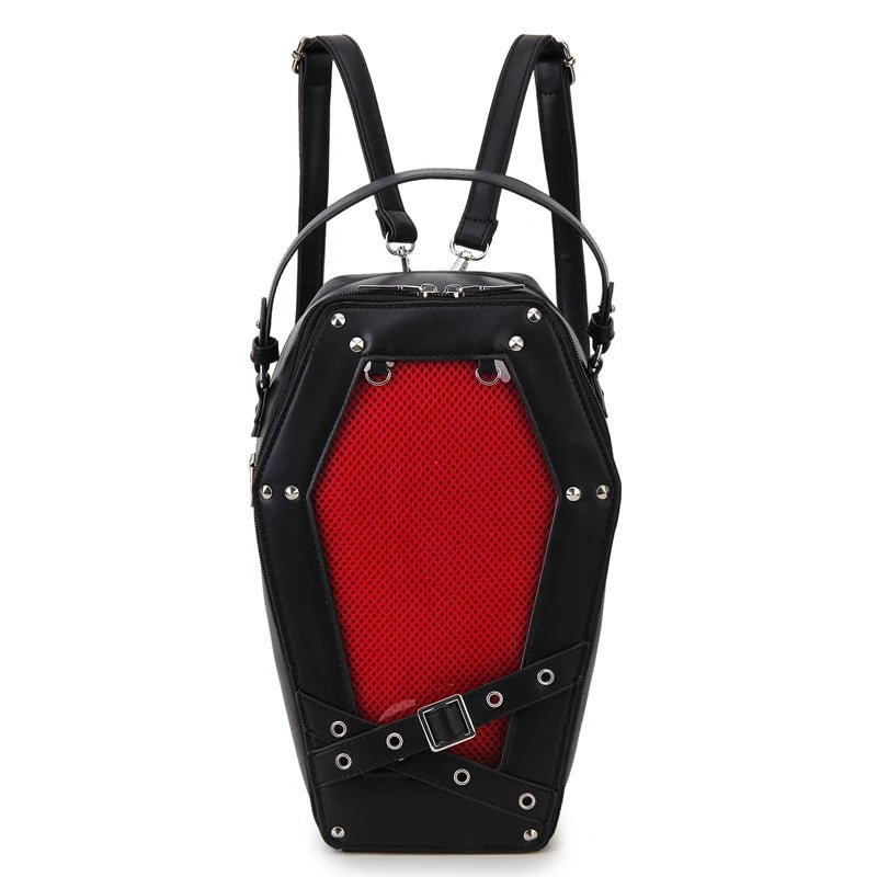 'Undeadly' Coffin Backpack - Lace & Thornz