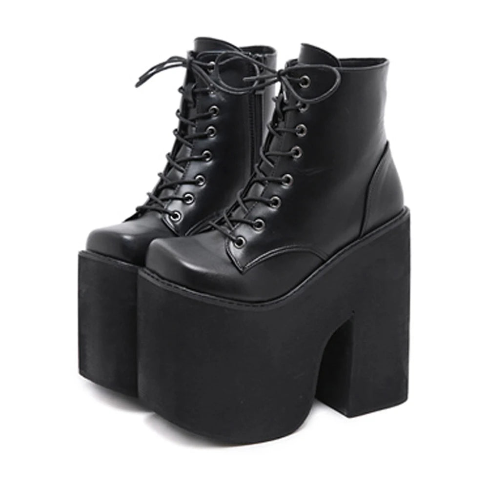 Urban Outcast Chunky Boots - Lace & Thornz