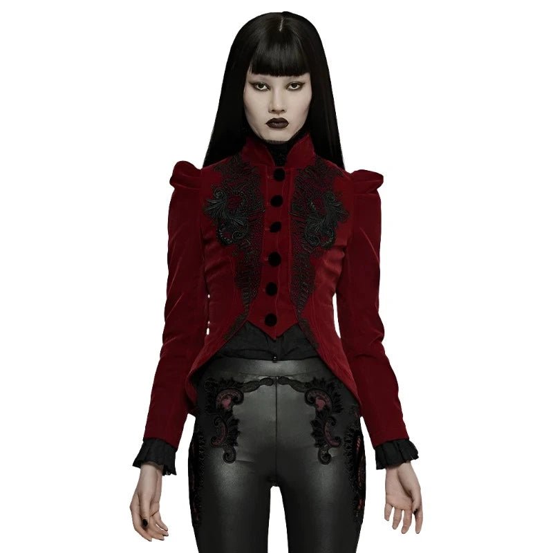 Velvet Death Victorian Blouse - Lace & Thornz