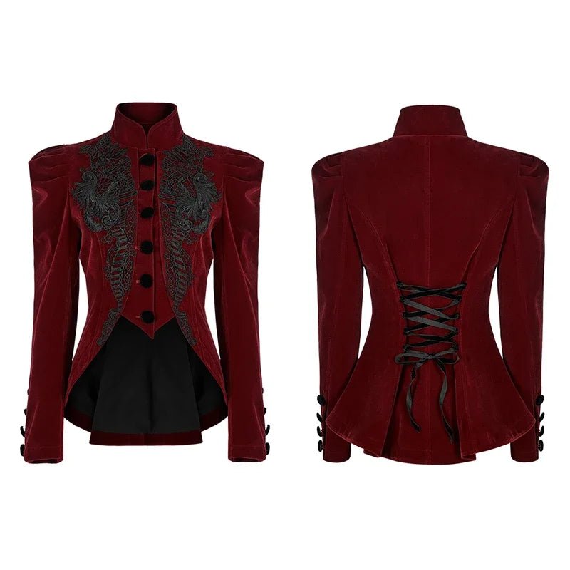 Velvet Death Victorian Blouse - Lace & Thornz