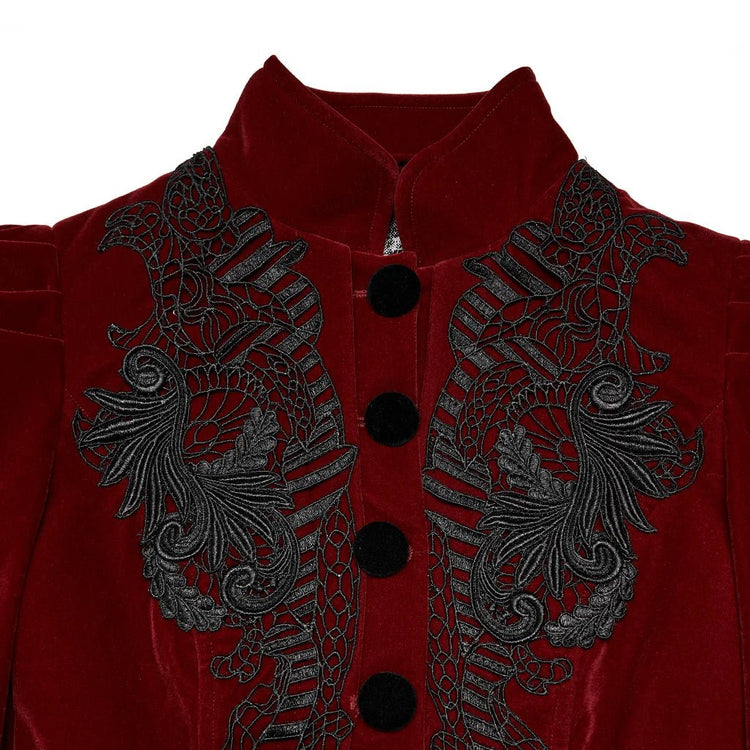 Velvet Death Victorian Blouse - Lace & Thornz