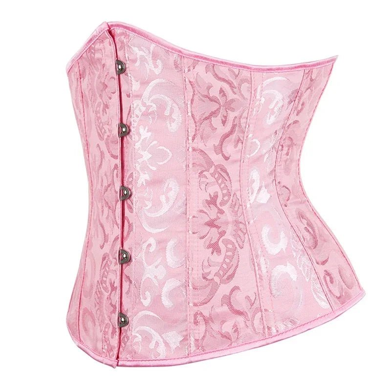 White Vampire Underbust Corset - Lace & Thornz