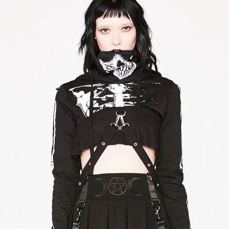 X - Ray Rebel Hoodie - Lace & Thornz