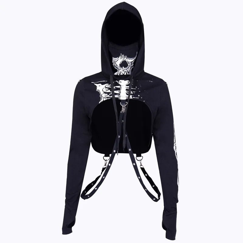 X - Ray Rebel Hoodie - Lace & Thornz